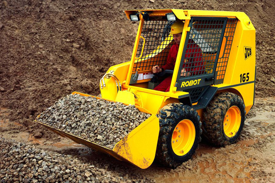 JCB HISTORY, SKID STEER LOADER, ROBOT